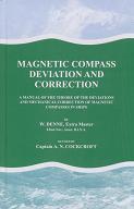Magnetic compass deviation and correction