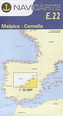 Malpica - Camelle. Carta Náutica Navicarte E22