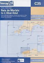 Baie de Morlaix to L'Aber-Ildut. Carta Náutica Imray C35