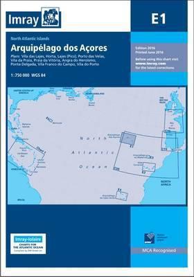 Archipiélago de las Azores. Carta Náutica Imray E1