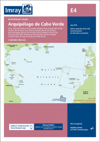 Archipiélago de Cabo Verde. Carta Náutica Imray E4